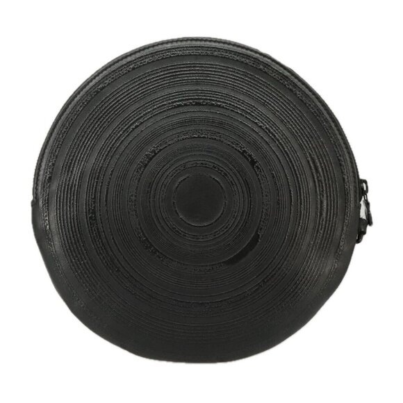 LOUIS VUITTON Disc Pouch Leather Black M81777 LV Auth 98260SA - Picture 3 of 15